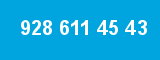 928 611 45 43 928 611 45 43